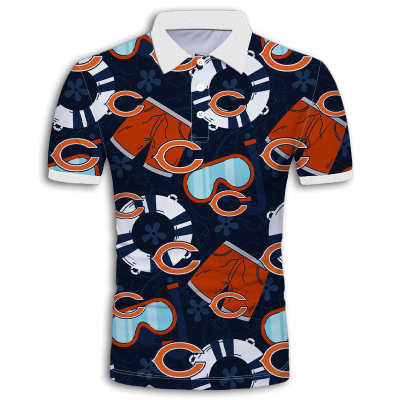 Chicago Bears Cool Summer Polo Shirt – SportsDexter