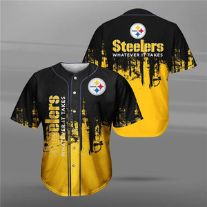 pittsburgh steelers baseball jersey