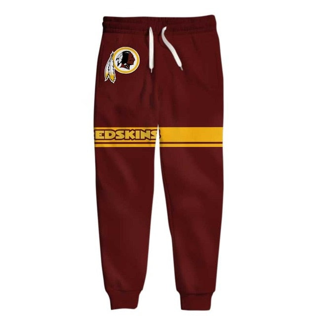 Washington Commanders Casual 3D Sweatpants – SportsDexter