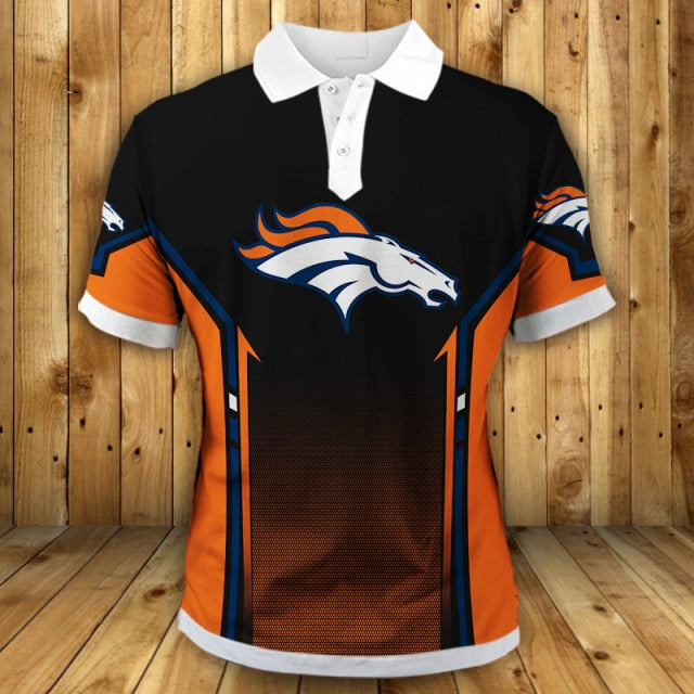 Denver Broncos Skull 3D T-Shirt – SportsDexter