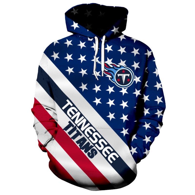 Tennessee Titans NFL Camo Team 3D Printed Hoodie - Teeruto