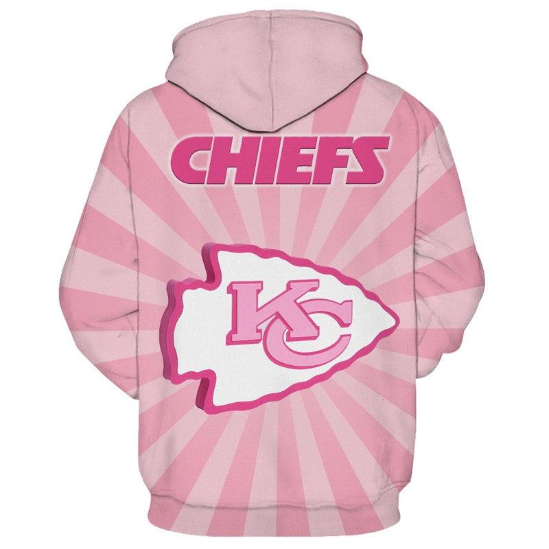 NFL Shop Kansas City Chiefs 2022 NFL Crucial Catch Intercept Cancer Hoodie  - Limotees