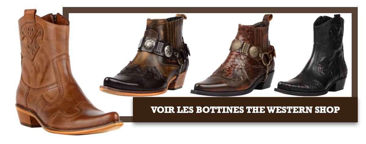 Bottines de cowboy