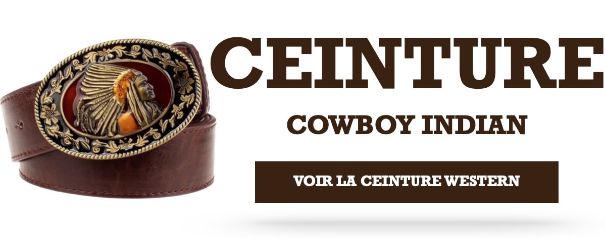 CEINTURE COWBOY INDIAN