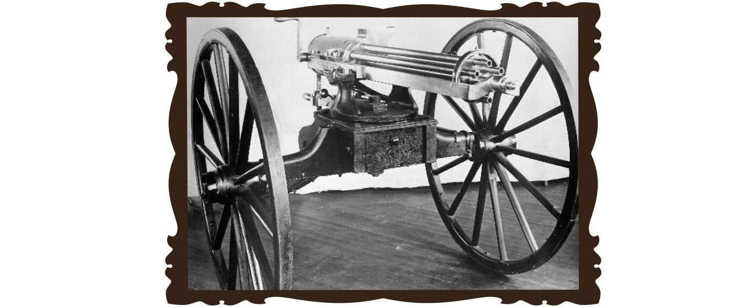 Gatling gun Model 1862 Type II