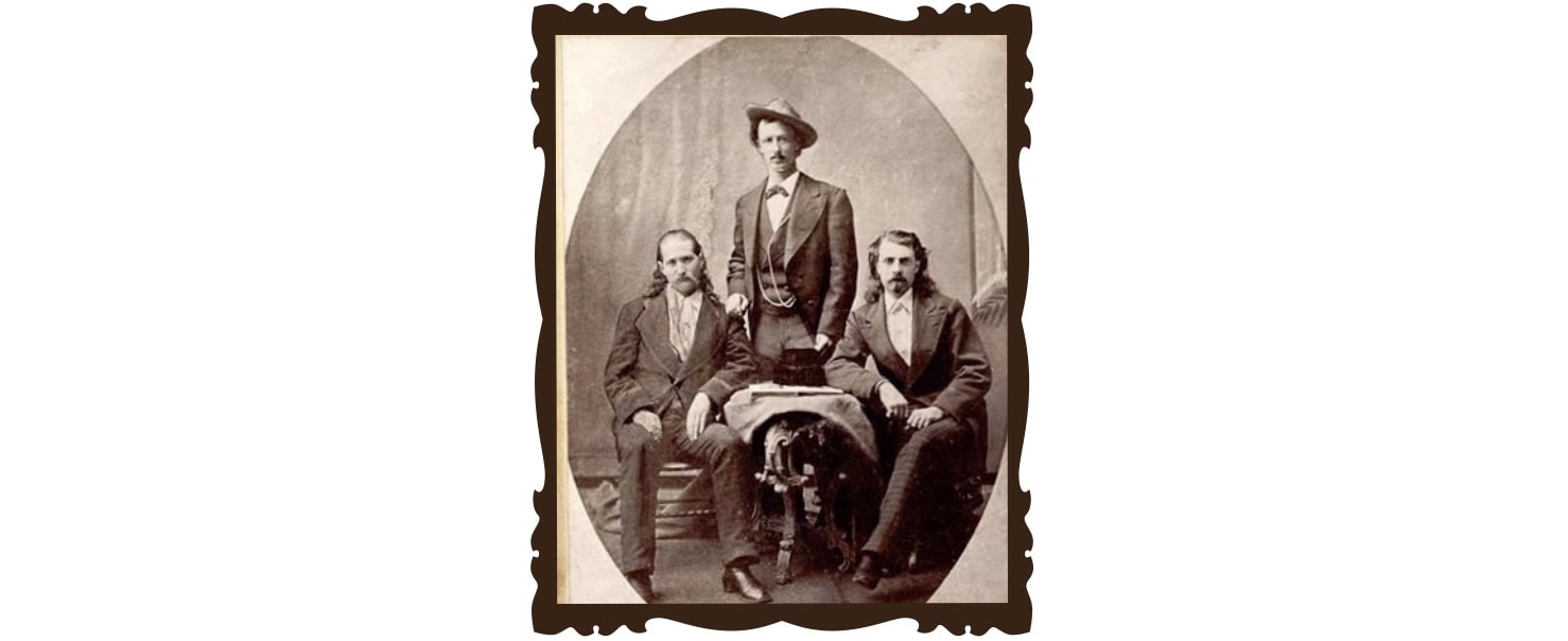 Hickok, Texas Jack Omohundro et Buffalo Bill Cody