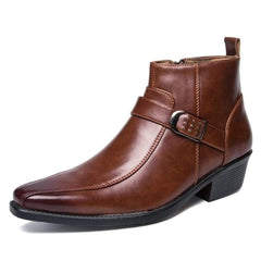 BOOTS WESTERN HOMME SIMILI CUIR