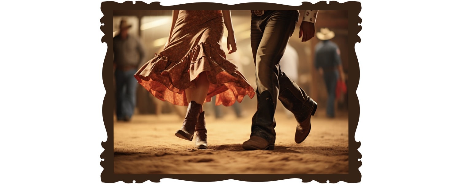 chaussures danse country