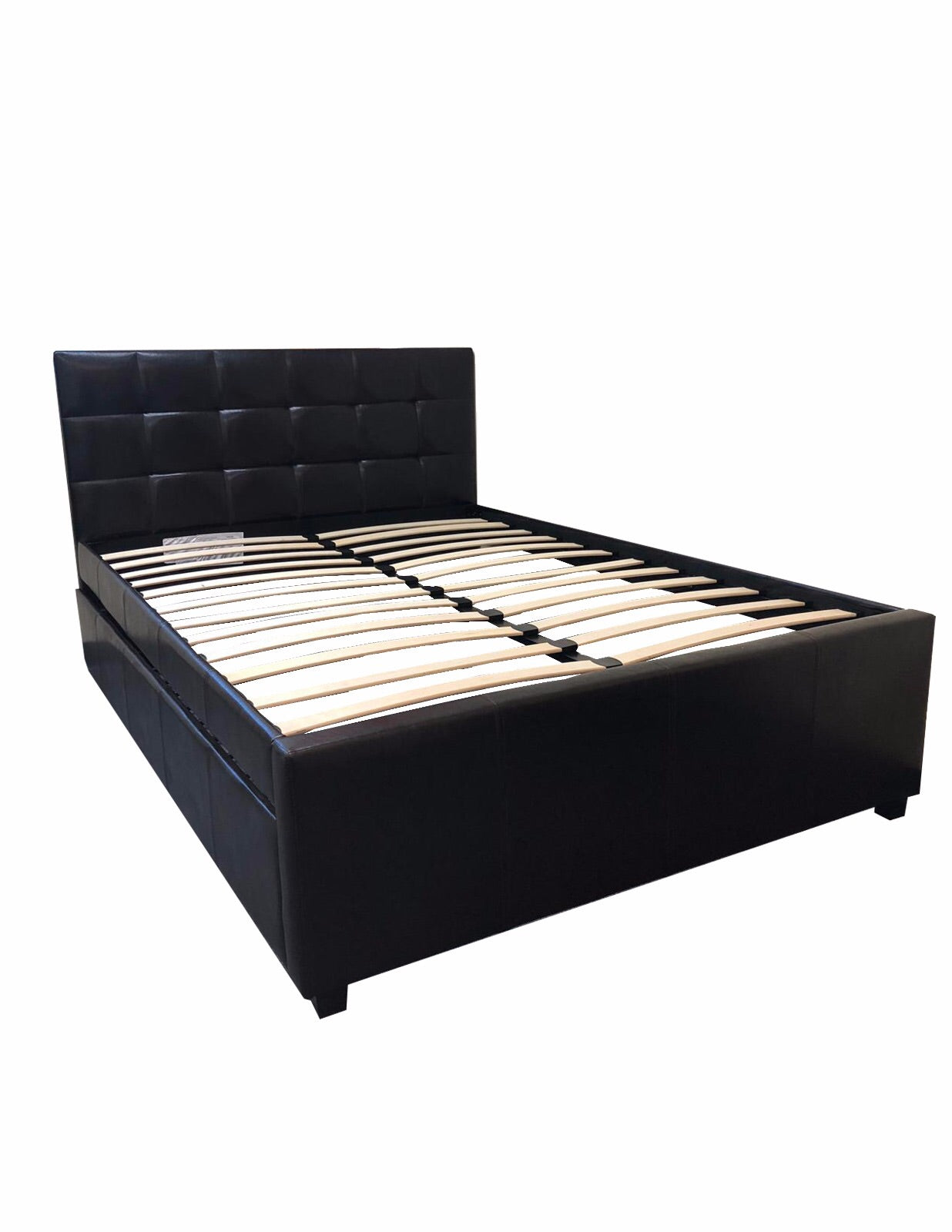 Full size Bed Frame with Twin Trundle – Arza Goods