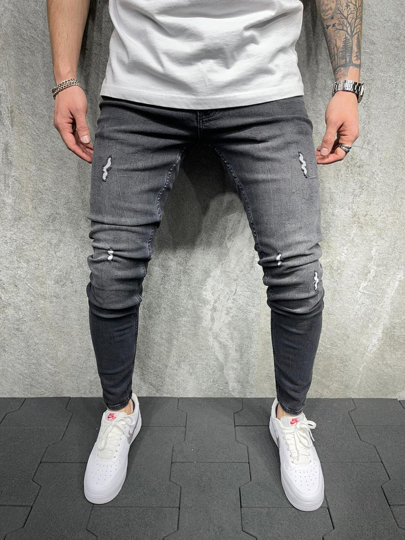 Buy Men’s Skinny Denim Jeans - Blue, Black, White & Other Colors