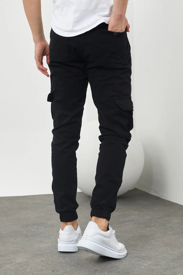 Black Cargo Pant DJ022 | Sneakerjeans