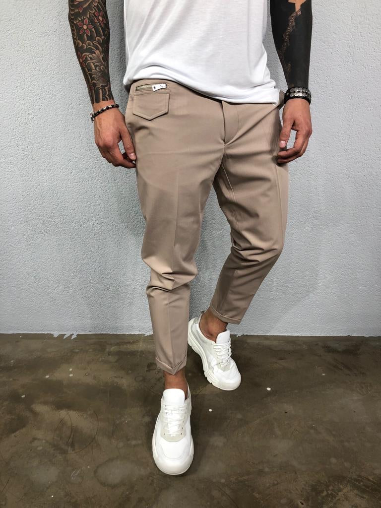 casual pants with sneakers