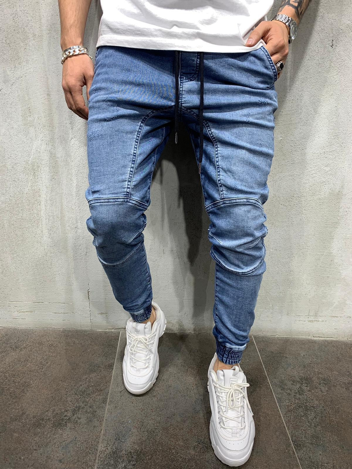 joggers denim mens