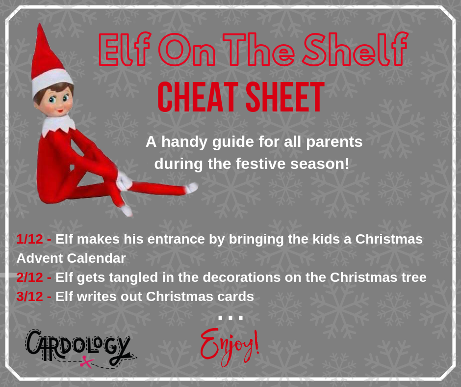 UK Elf On The Shelf Ideas! – Cardology