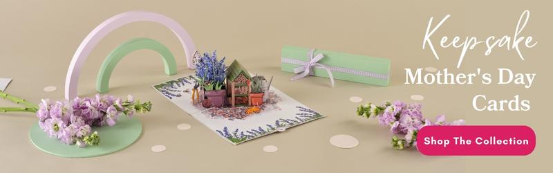 Mothers Day 3D Cards UK by Cardology