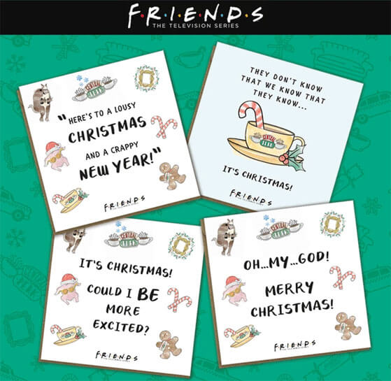 Friends Christmas card bundle