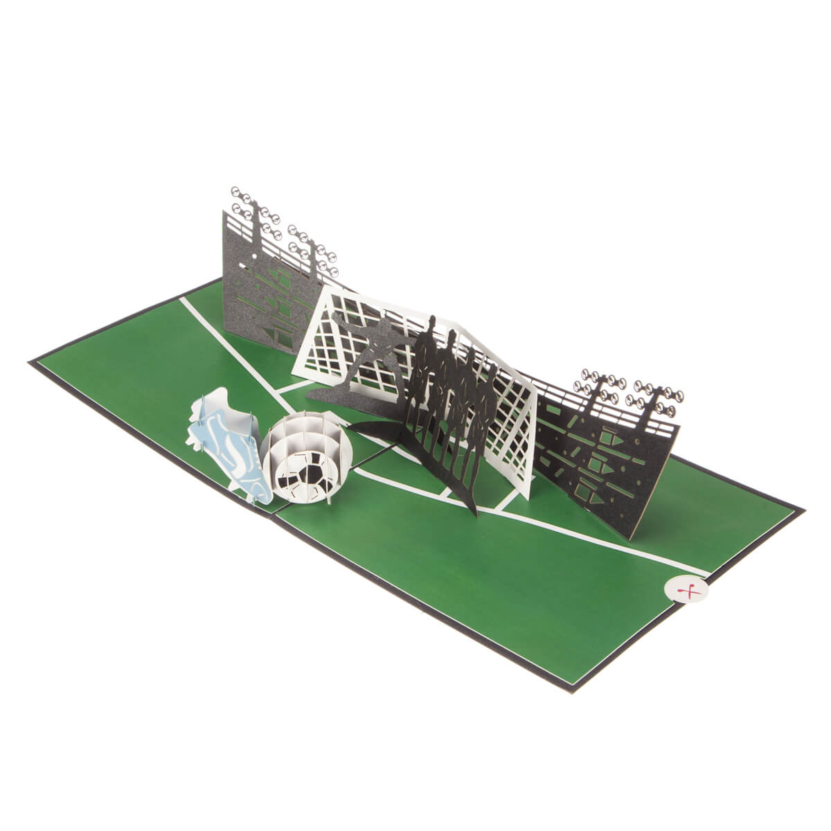 Football Birthday Card - Mens Football Pop Up Birthday Card - Cardology