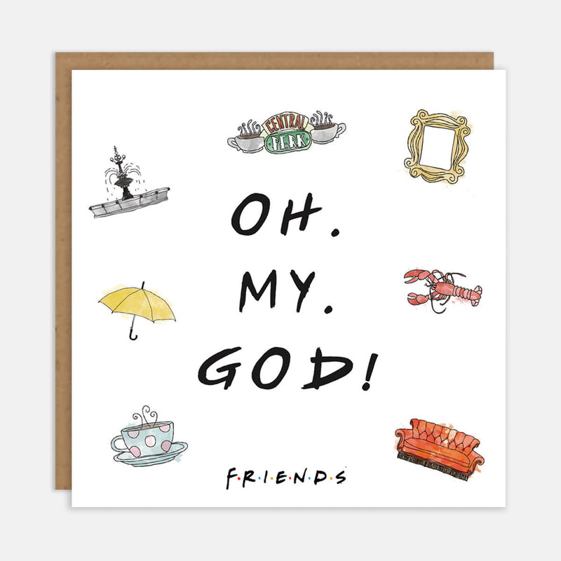Friends Tv Show Greeting Cards Janice Oh My God Card Cardology