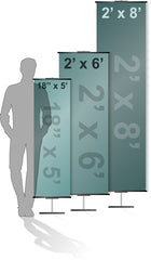 Double Sided Banner Stands