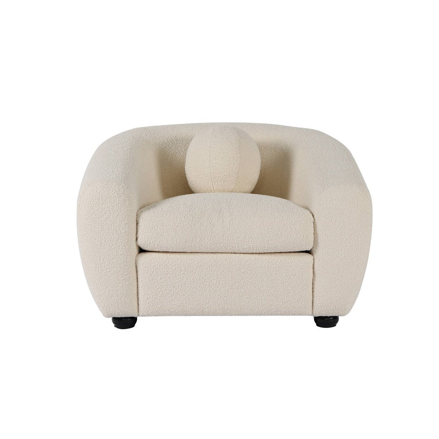 cream single chair