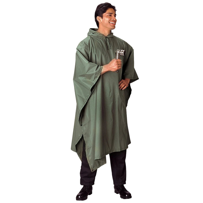 Rothco GI Type Military Rip Stop Poncho — Luminary