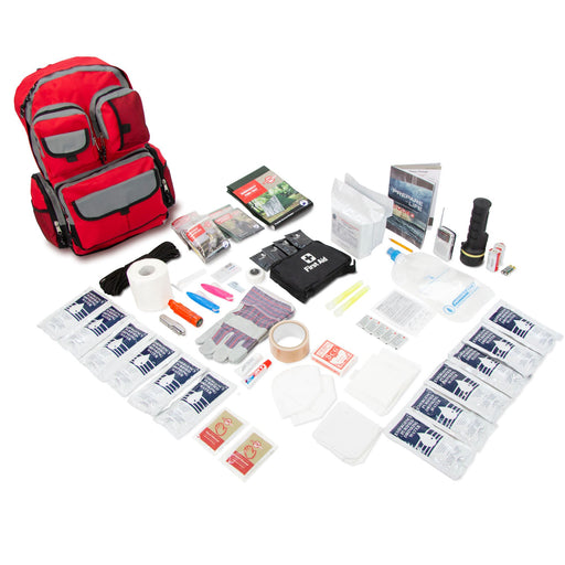 Emergency Zone 4 Person Family Prep Survival Kit Go-Bag 72 Hour — Luminary