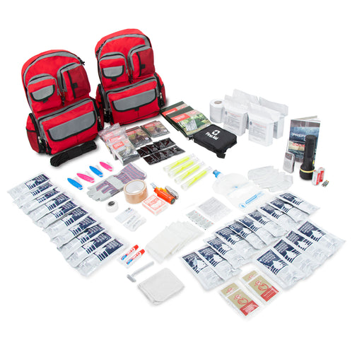 4-Person 3-Day Deluxe Emergency Kit Backpack Food Water Survival-Kit 72  hours 791758048740