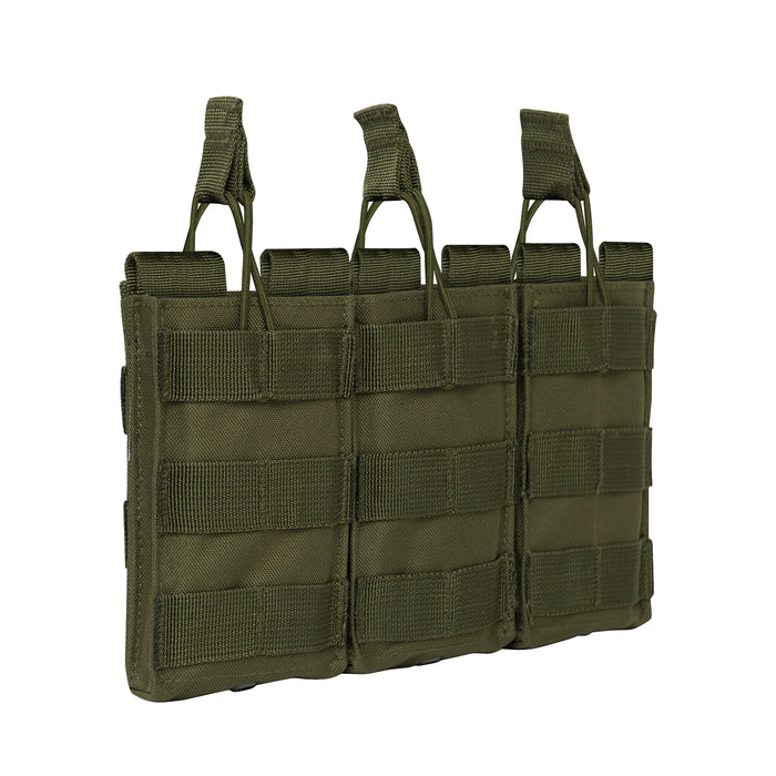 Rothco MOLLE Open Top Triple Mag Pouch - Luminary Global