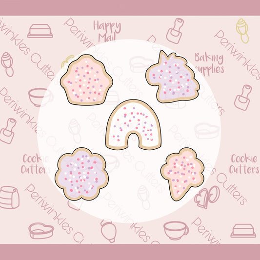 Frosted Crackers Valentines Cutters - Set of 6 – The Sweet Designs