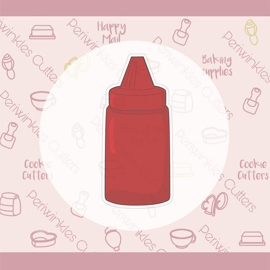 ketchup squeeze bottle clip art