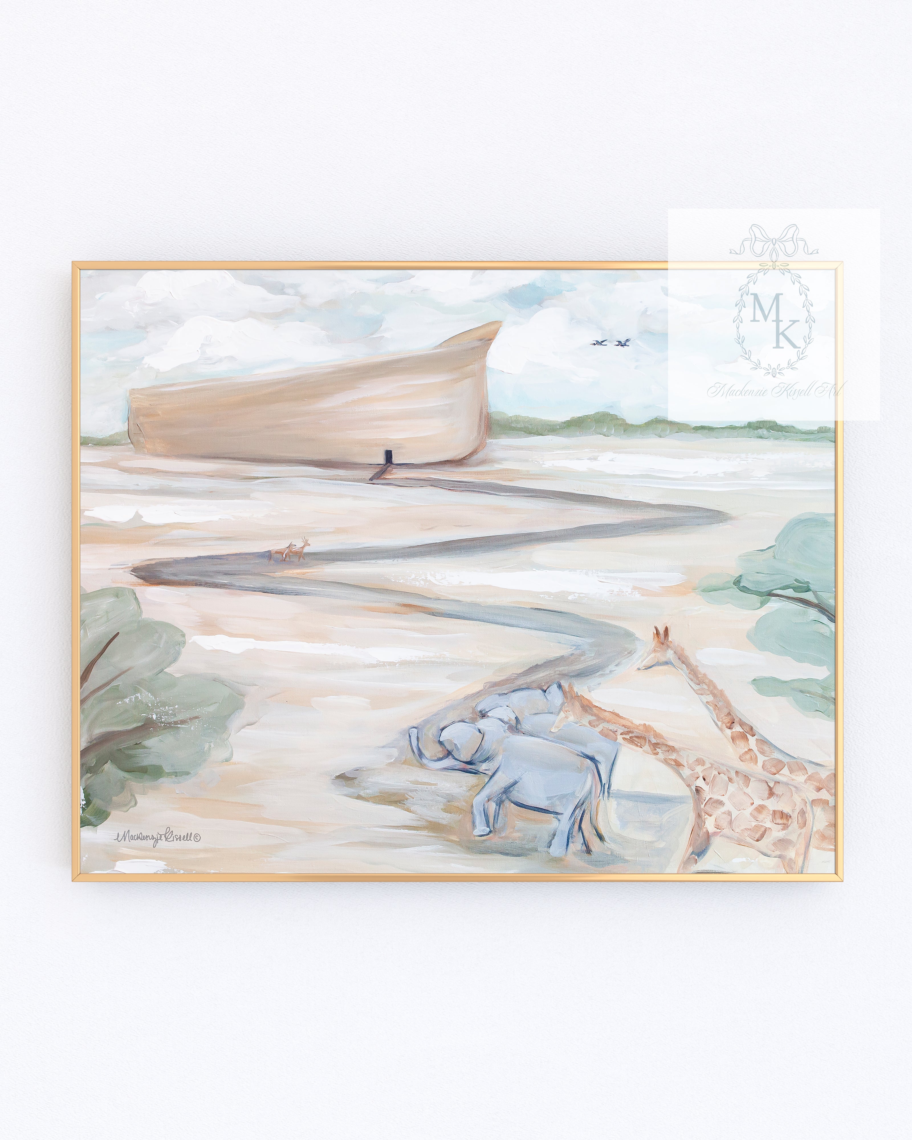'Noah's Ark' Paper Print