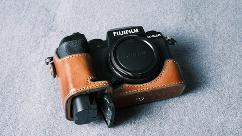 FUJIFILM X - S20 SERIES Leather Camera Case - kaza-deluxe