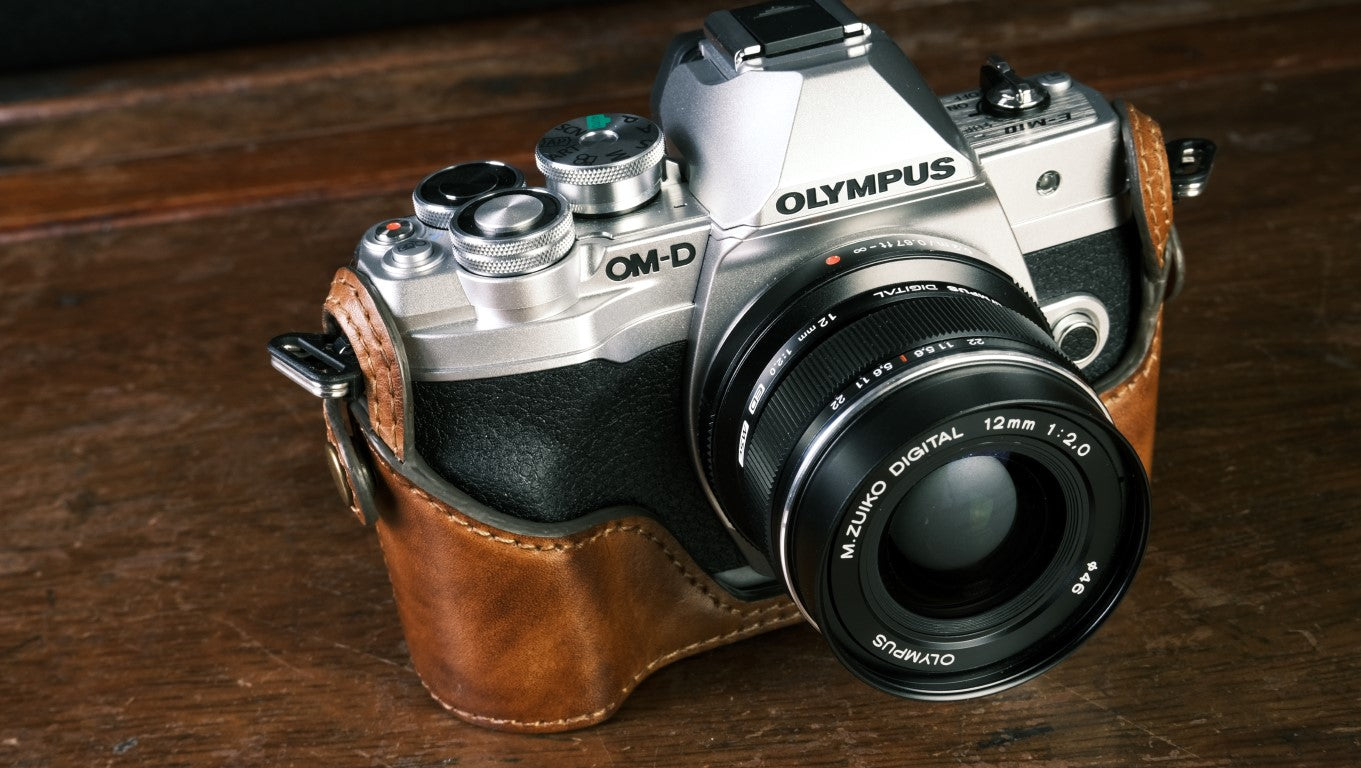 Altaar uitslag Verscherpen Olympus EM10 MK IV Leather camera case – kaza-deluxe
