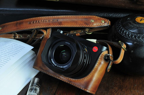 Leica Q2 Leather Camera Case - kaza-deluxe