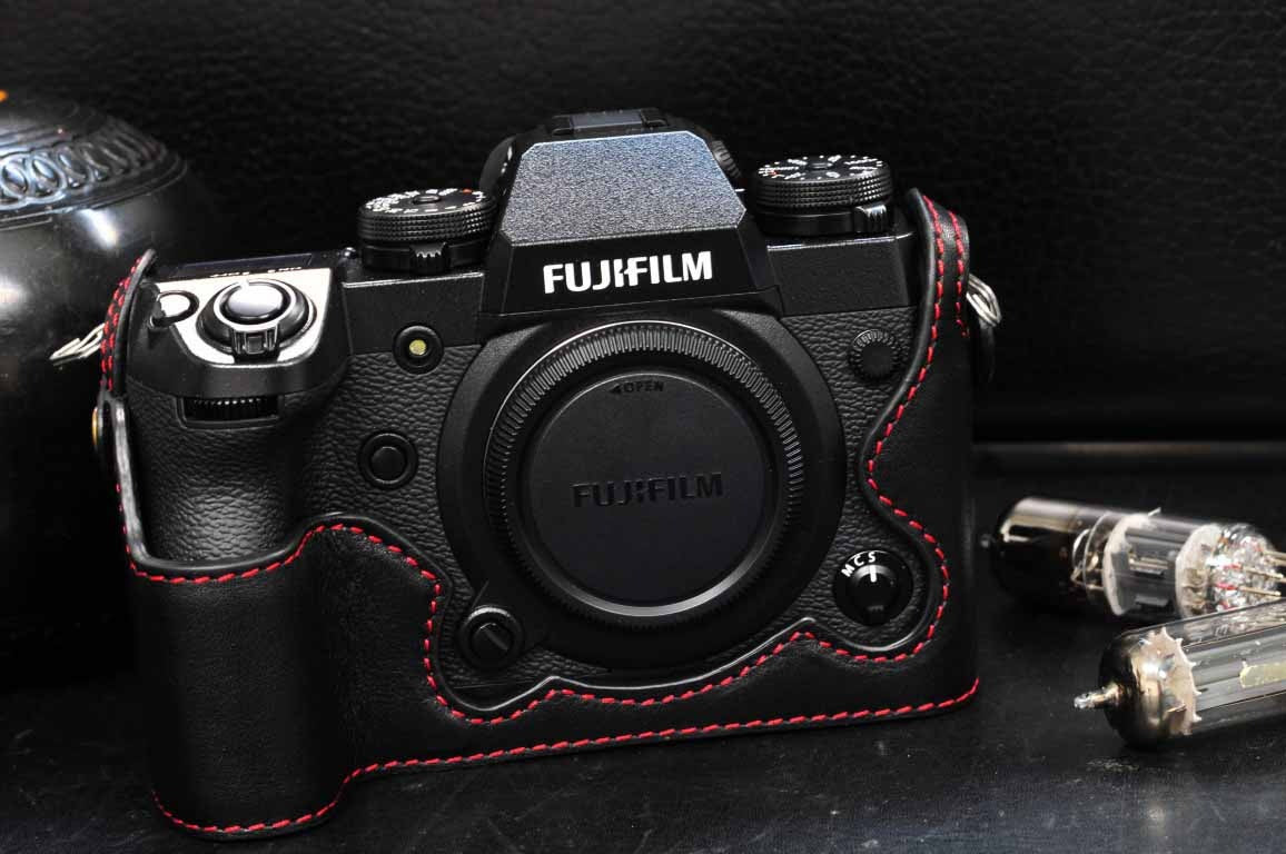 Kaarsen Inefficiënt Ontvangst Fujifilm X H1 Leather Camera Case - Combo Set – kaza-deluxe