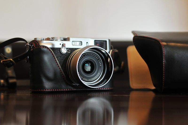 Werkgever Hoogland had het niet door Fujifilm X 100 / X 100S Series Leather Camera Case - Combo Set – kaza-deluxe