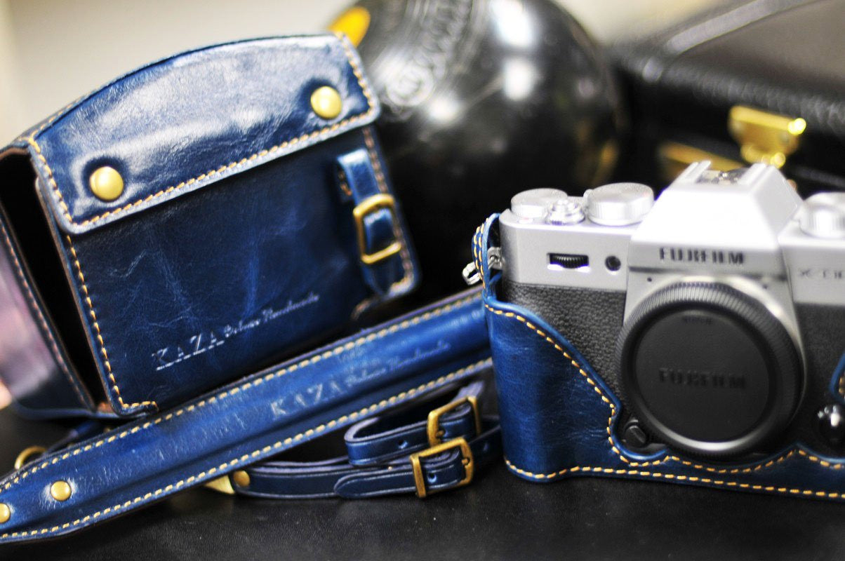 vrek Souvenir Stationair Fujifilm X T20 Leather Camera Case – kaza-deluxe