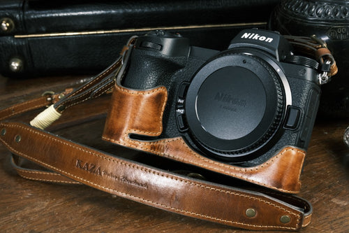 NIKON Z5/Z6/Z7/Z6II/Z7II SERIES - Half Case + Strap - kaza-deluxe