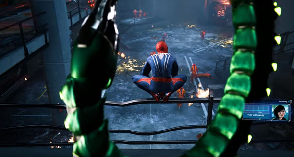 spider man ps4 rhino combat