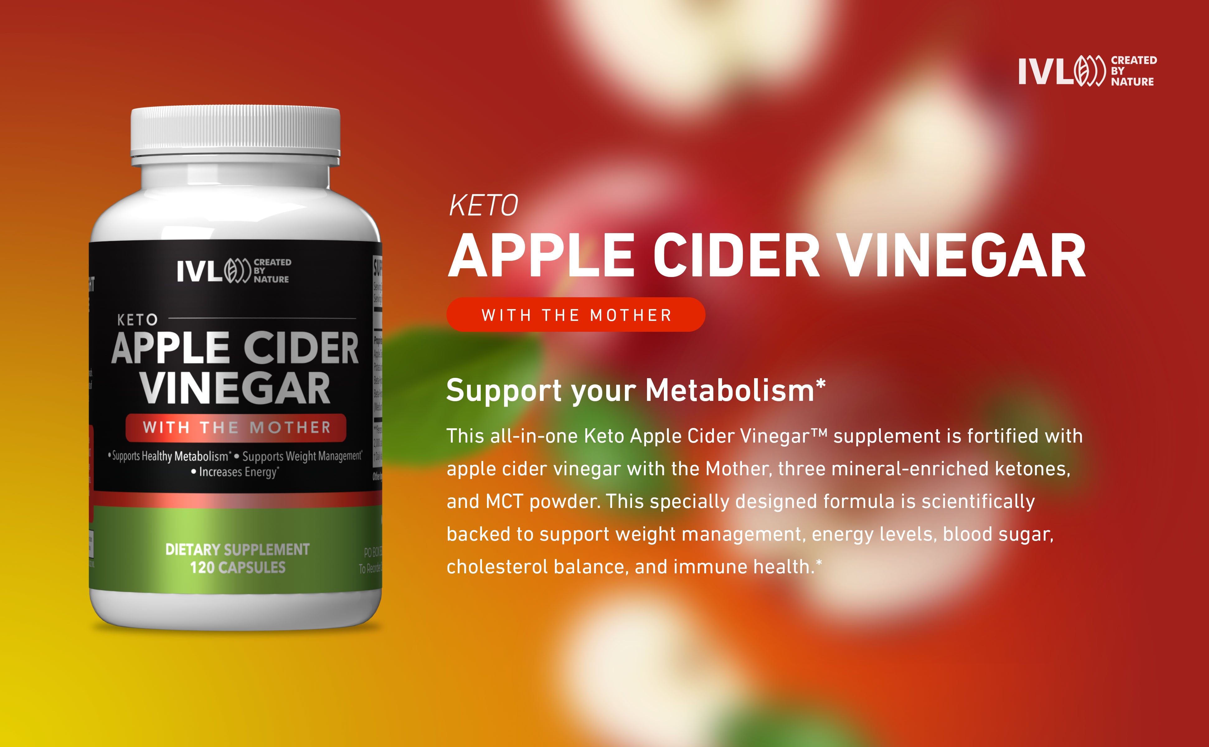 Keto, Apple, Cider, Vindegar, ACV