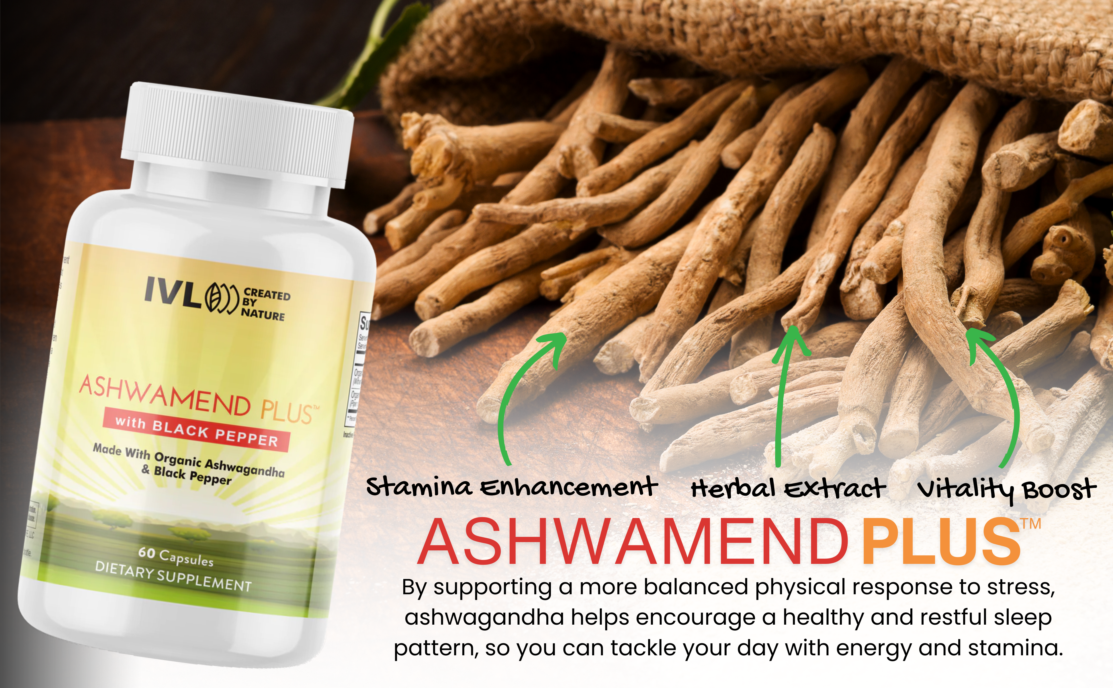 Ashwamend, Ashwagandha, Black Pepper