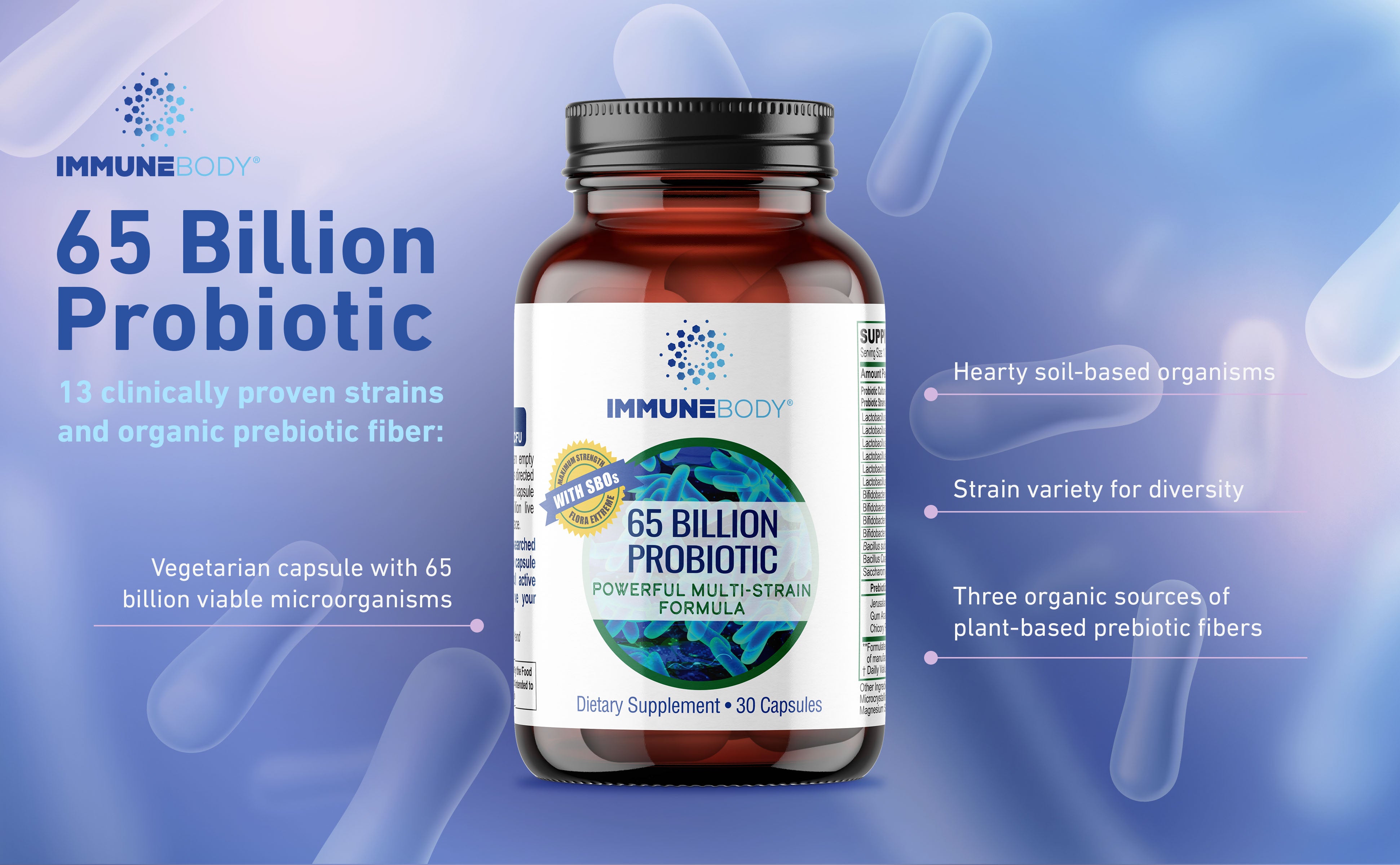 ImmuneBody 65 Billion Probiotic