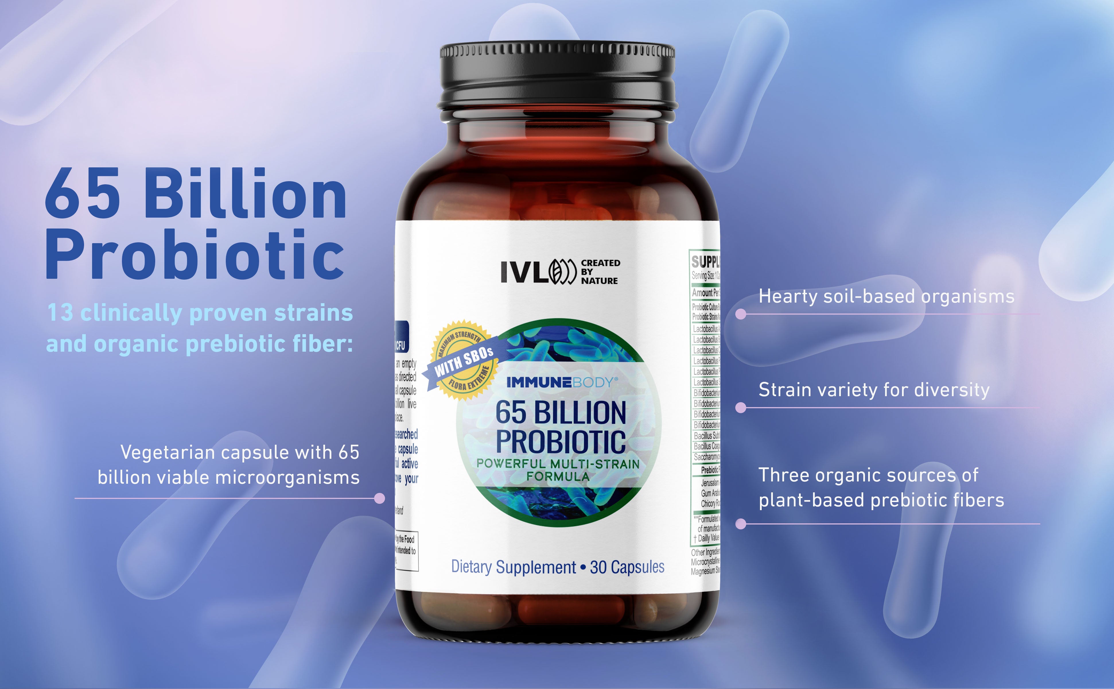 ImmuneBody 65 Billion Probiotic