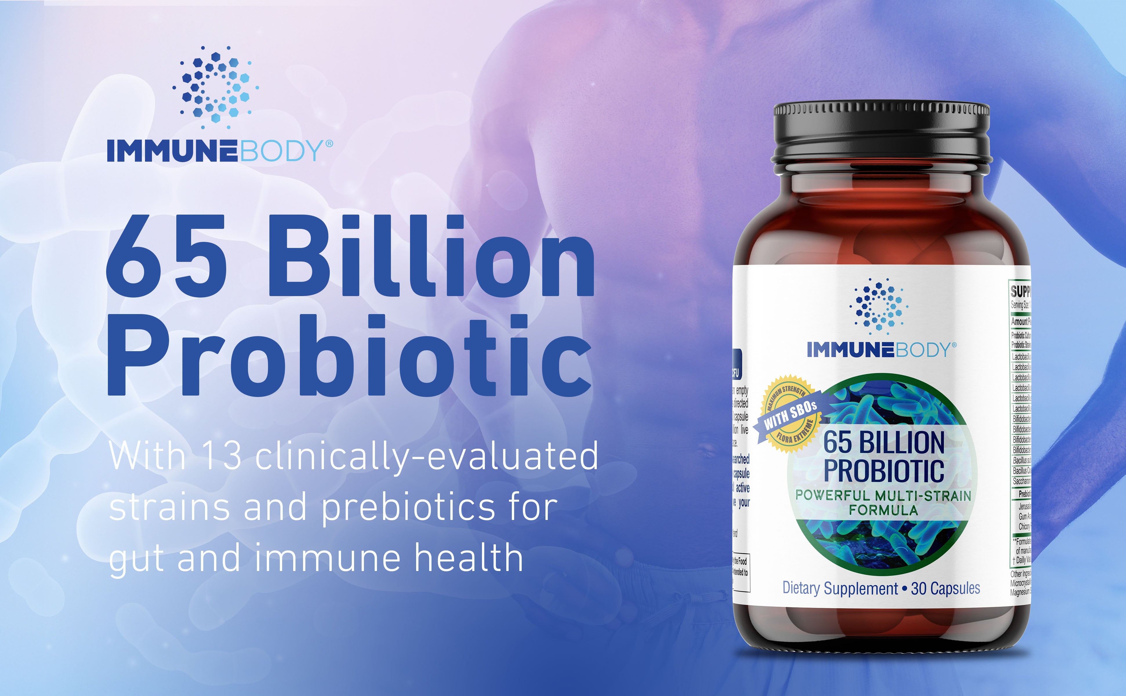 ImmuneBody 65 Billion Probiotic