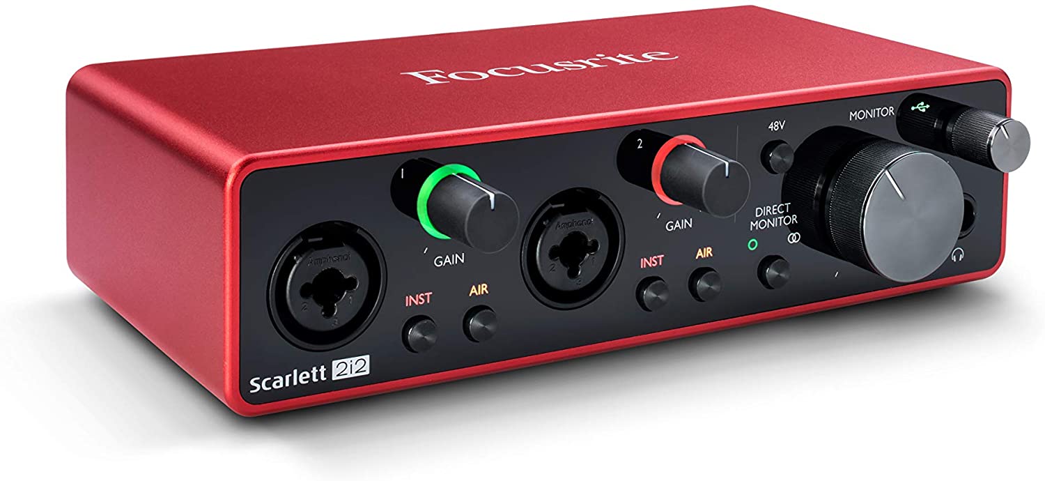 cristal Rebaño Pronunciar Focusrite Scarlett 2i2 (3rd Gen) USB Audio Interface with Pro Tools | Ritz  Camera