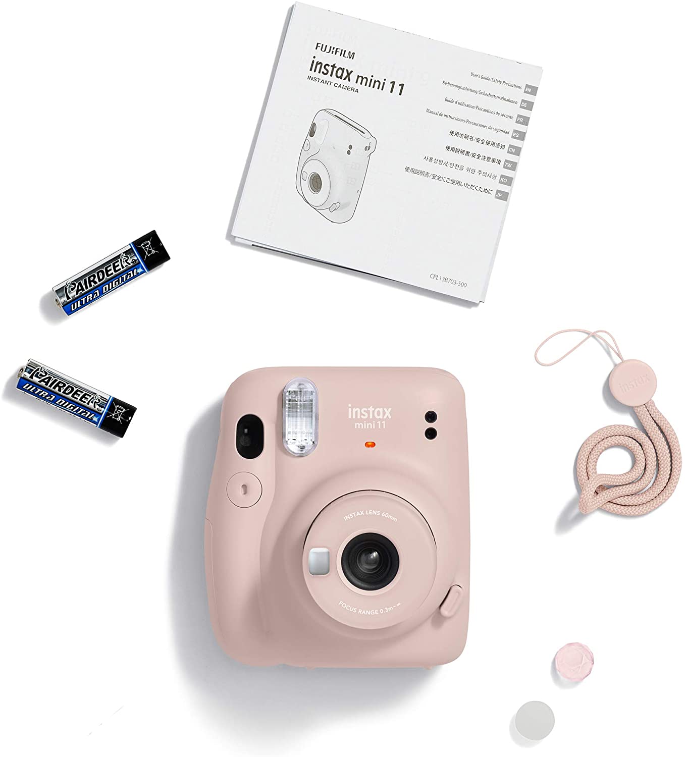 vijand Banket Hou op Fujifilm Instax Mini 11 Instant Camera - Blush Pink | Ritz Camera
