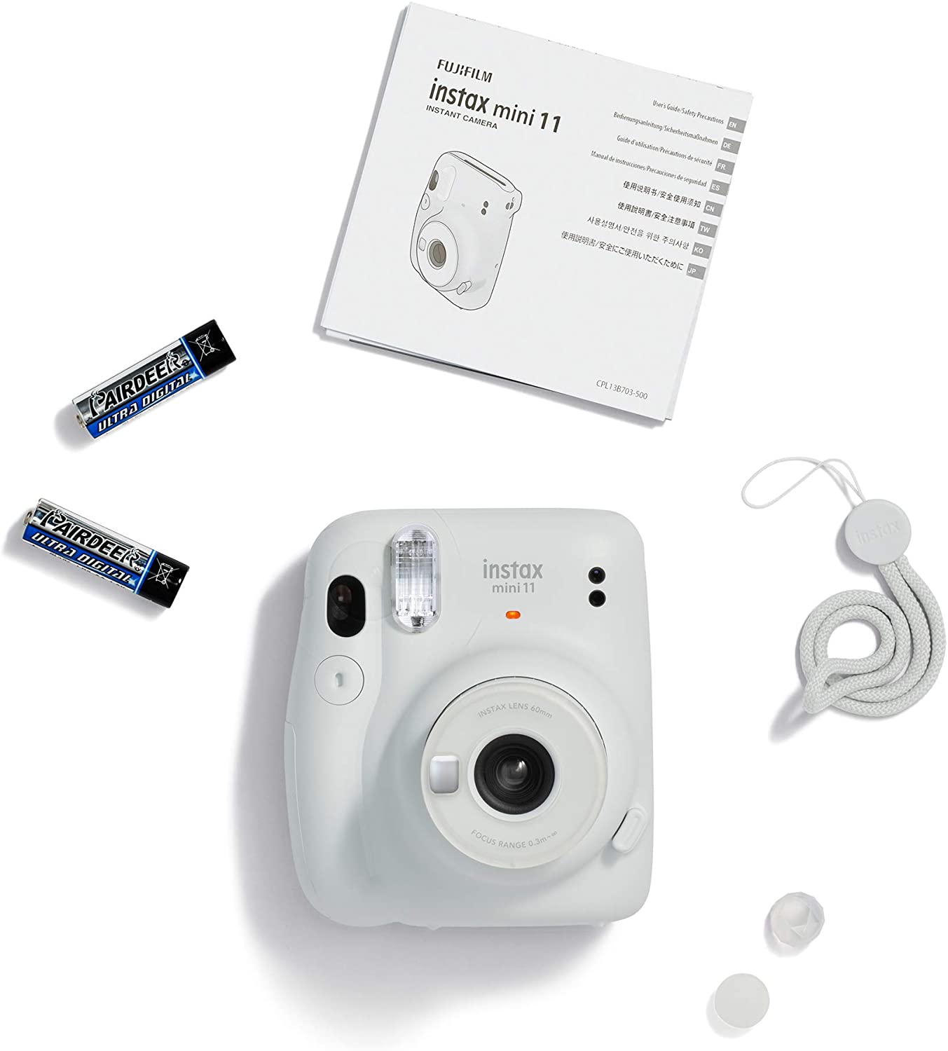 Fujifilm Instax Mini 11 Instant Camera Ice White Ritz Camera