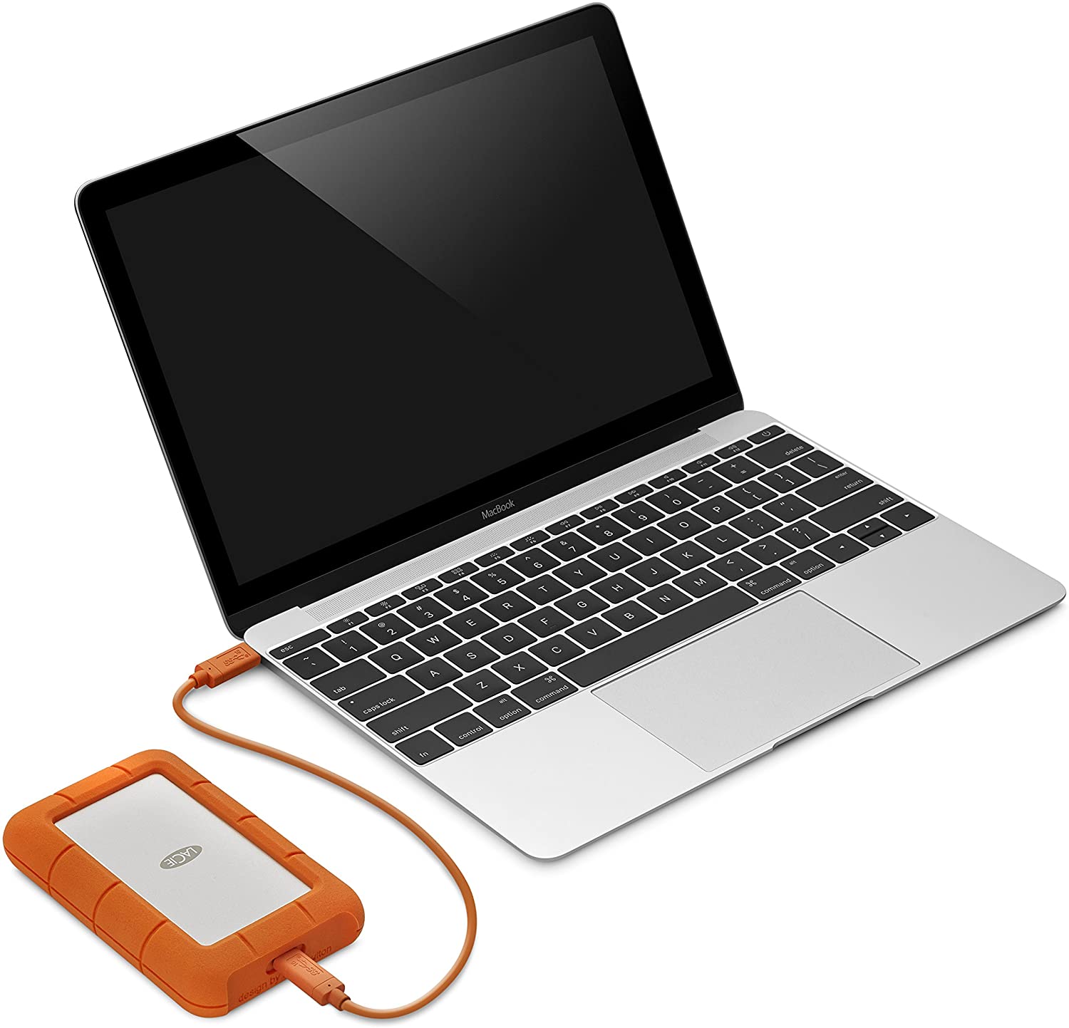 LaCie Rugged SSD 2 TB Solid State Drive USB-C USB Thunderbolt 3, Drop Shock Dust Water for Mac and PC Computer Desktop Laptop | Ritz Camera