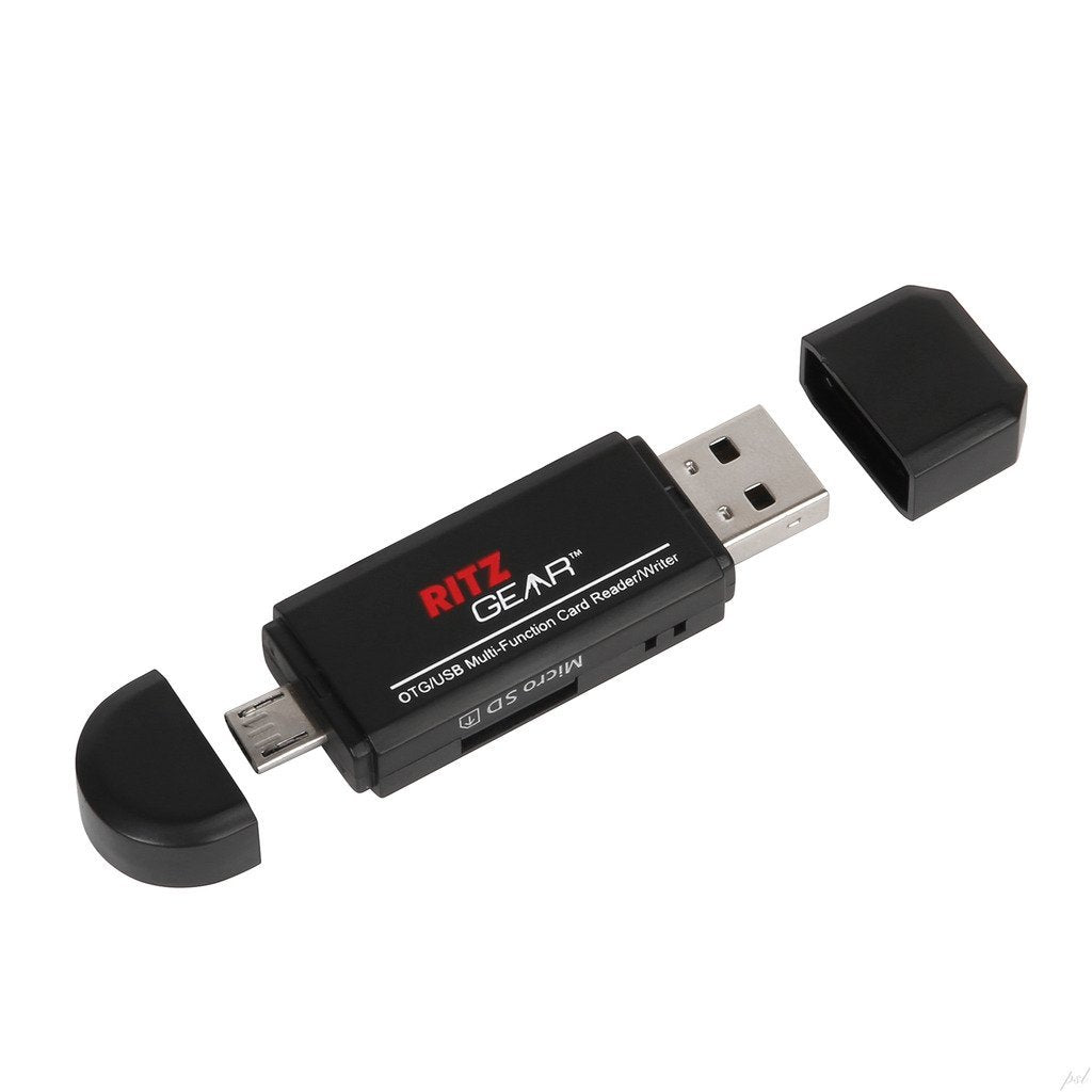Verdikken weefgetouw gras Ritz Gear USB OTG Multi-Function SD-MICRO SD Card Reader-Writer | Ritz  Camera