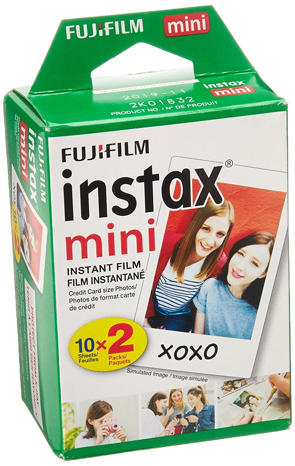 Chaise longue op vakantie ketting FujiFilm Instax Mini Instant Film (20 Exposures) | Ritz Camera